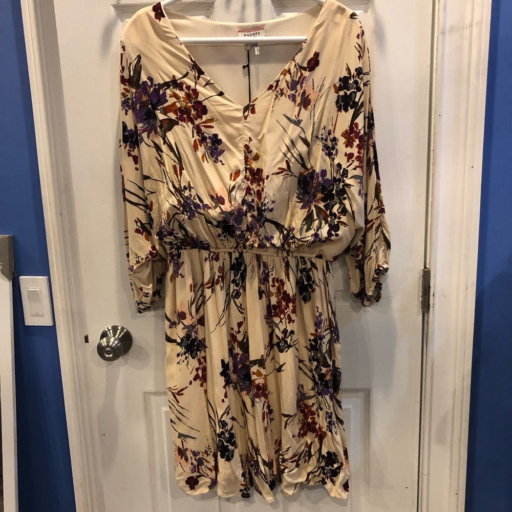 Andree by Unit Floral Dress 1X 🌸 NWT